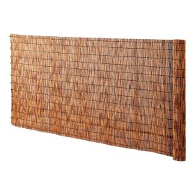 VEVOR Reed Fence Backyard Landscaping Privacy Blind Fencing Screen 16.4' x 5.5' (Color: Brown, Unfolded Size: 16.4 ft x 5.5 ft)